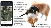 Advanced GPS Wireless Tracking w/ Mini Waterproof GSM GPRS Pet Tracker Size:L