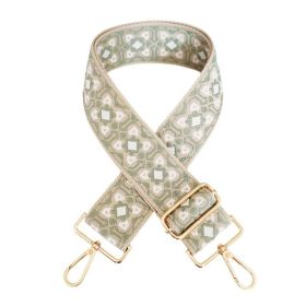 Embroidered Canvas Bag Shoulder Strap Accessories Replacement Strap (Option: 11color-5cm x135cm)