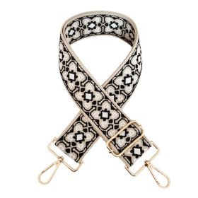 Embroidered Canvas Bag Shoulder Strap Accessories Replacement Strap (Option: 07color-5cm x135cm)