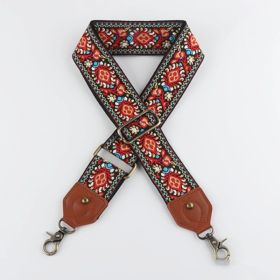 Retro Bag Strap 5CM Shoulder Crossbody Adjustable Replacement Shoulder Strap (Option: KJ82 A2 AP2 GT-Bronze Button)